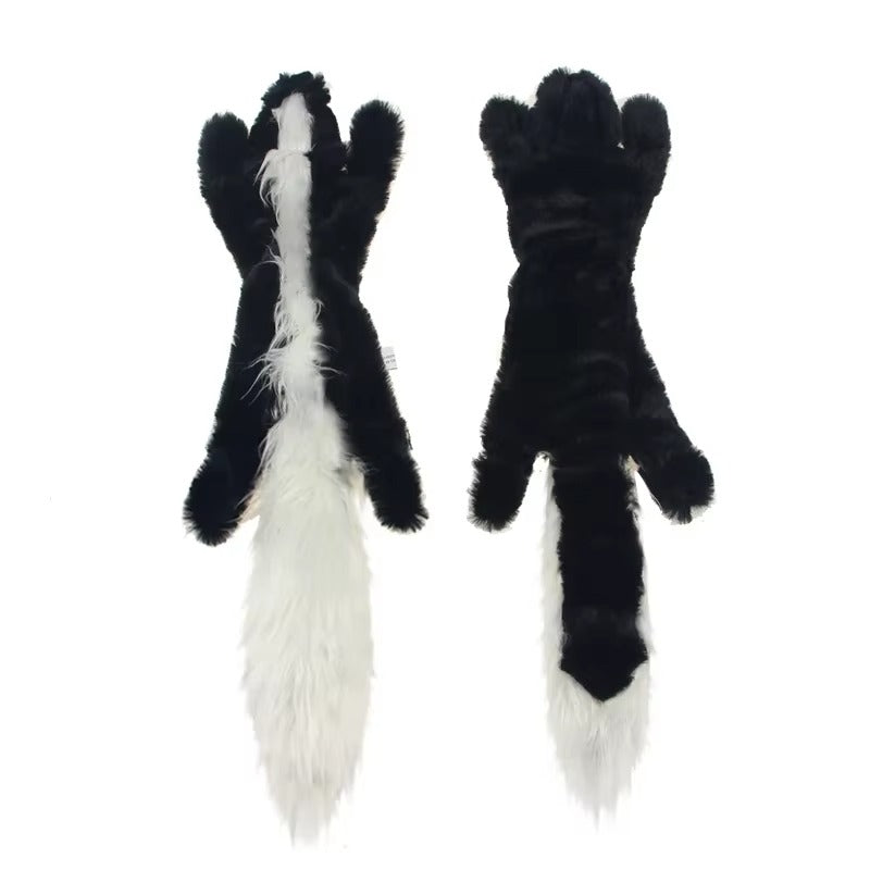 Dog Chew Toy: 45cm No-Stuffing Plush with Squeakers