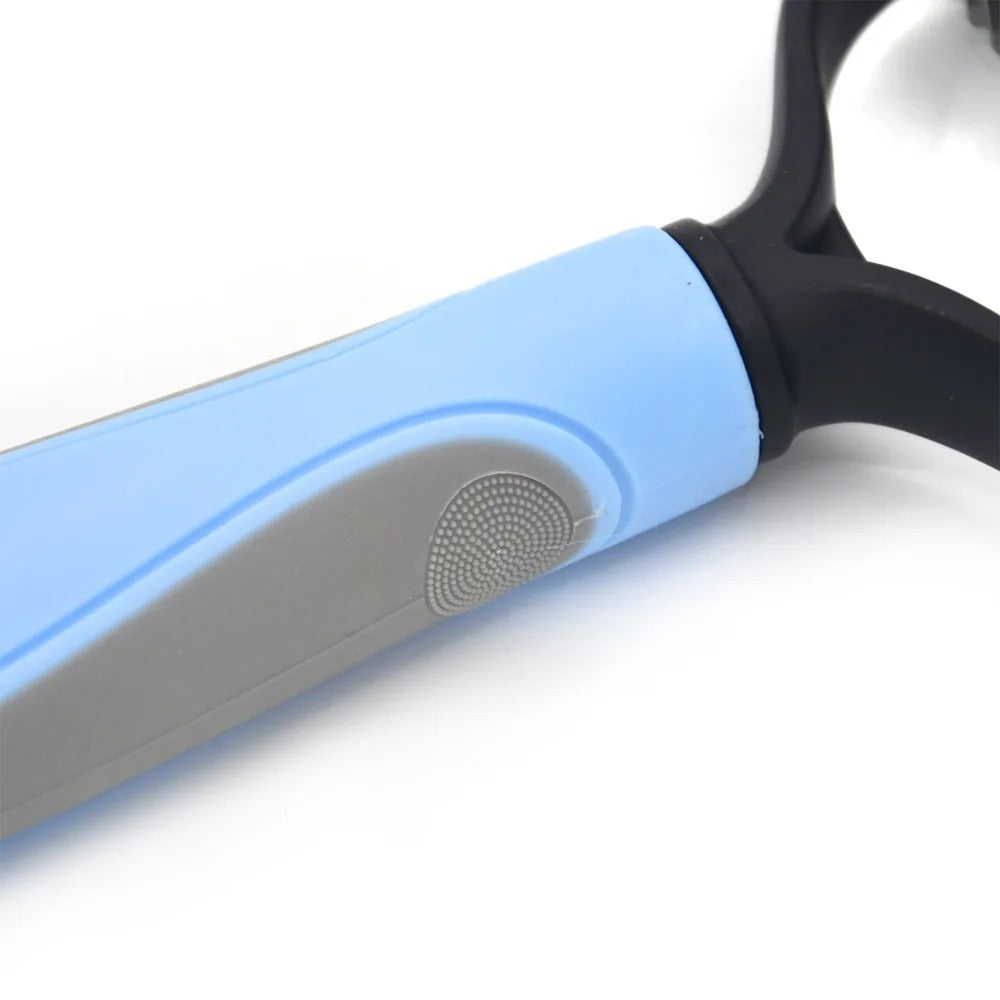Professional Pet Deshedding Brush & Fur Knot Cutter