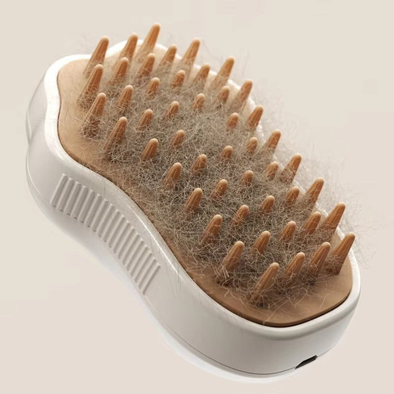 3-in-1 Electric Spray Pet Grooming Brush