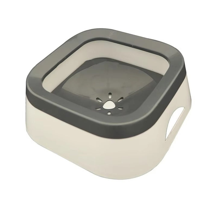 Splash-Proof 1L Water Bowl for Dogs - Pet Drinker
