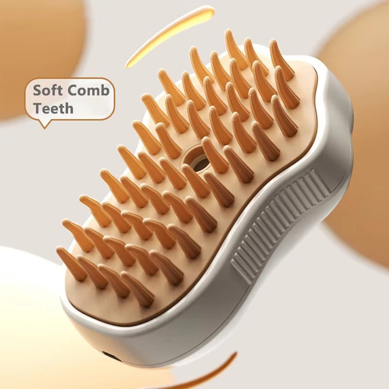 3-in-1 Electric Spray Pet Grooming Brush