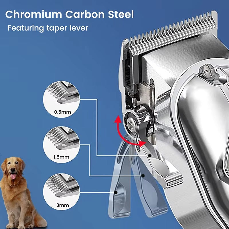 Metal Rechargeable Pet Hair Clipper