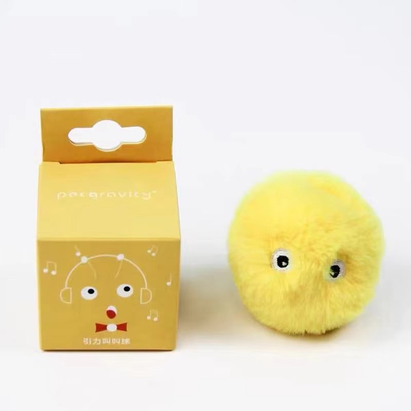 Plush Electric Cat Toy with Touch and Sound