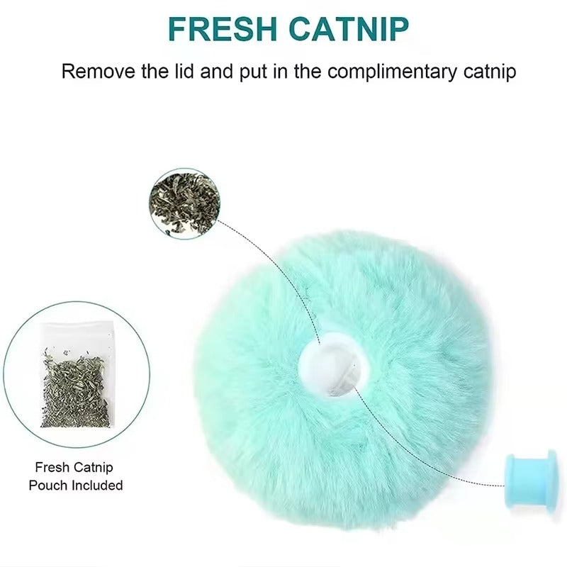 Plush Electric Cat Toy with Touch and Sound