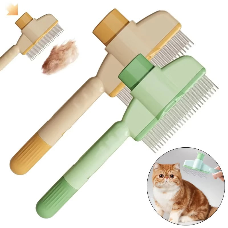 Cat Grooming Massage Brush Combo