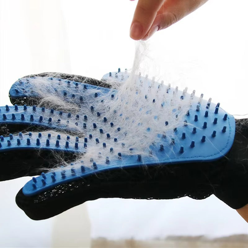 Pet Grooming Glove Hair Remover Brush