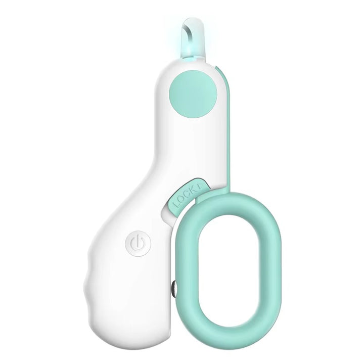 Professional LED Light Pet Nail Clipper - Safe Claw Trimmer for Cats and Dogs