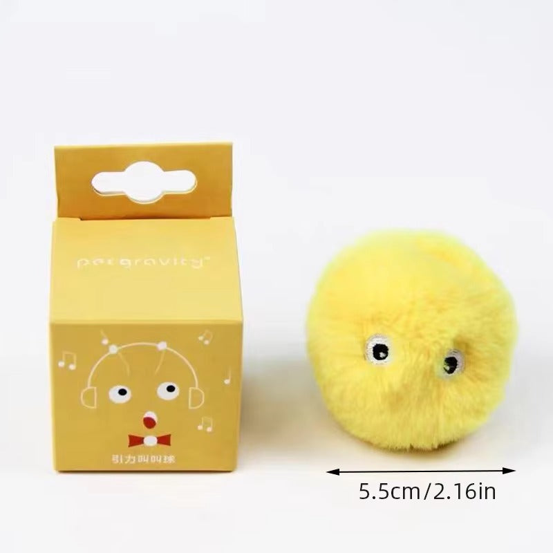 Plush Electric Cat Toy with Touch and Sound