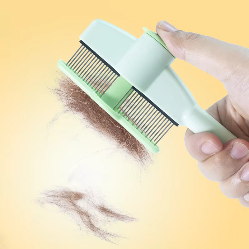 Cat Grooming Massage Brush Combo