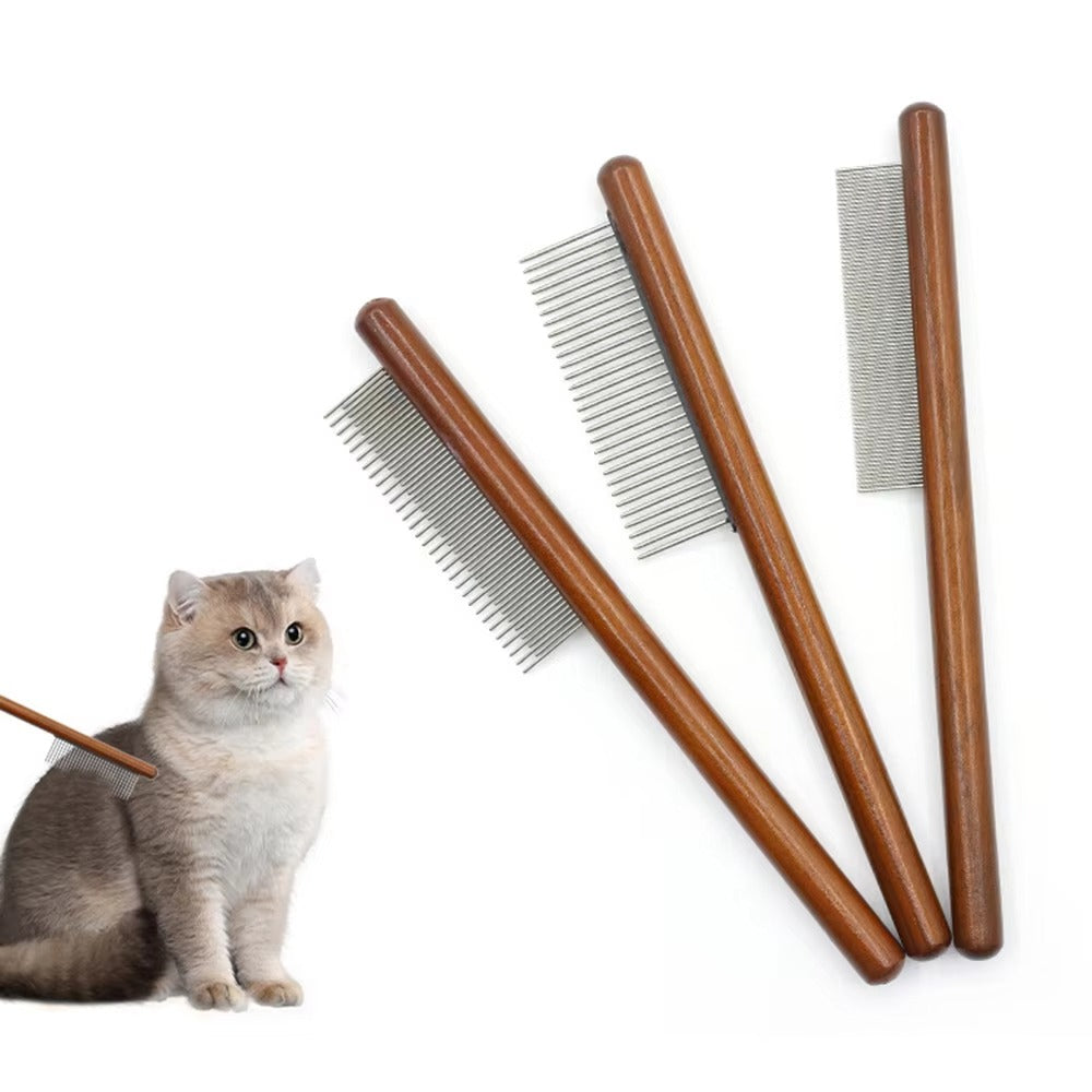 Long Hair Cat Comb for Removing Knots and Floating Hair