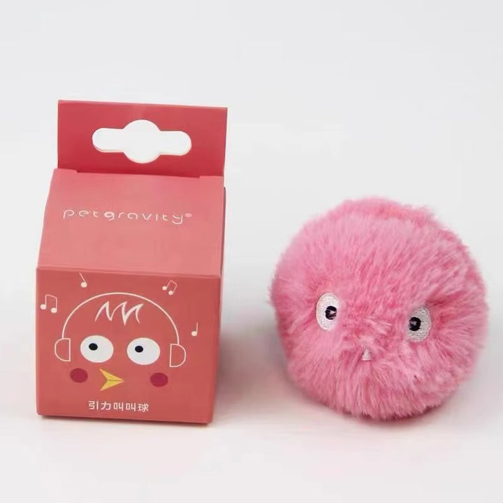 Plush Electric Cat Toy with Touch and Sound