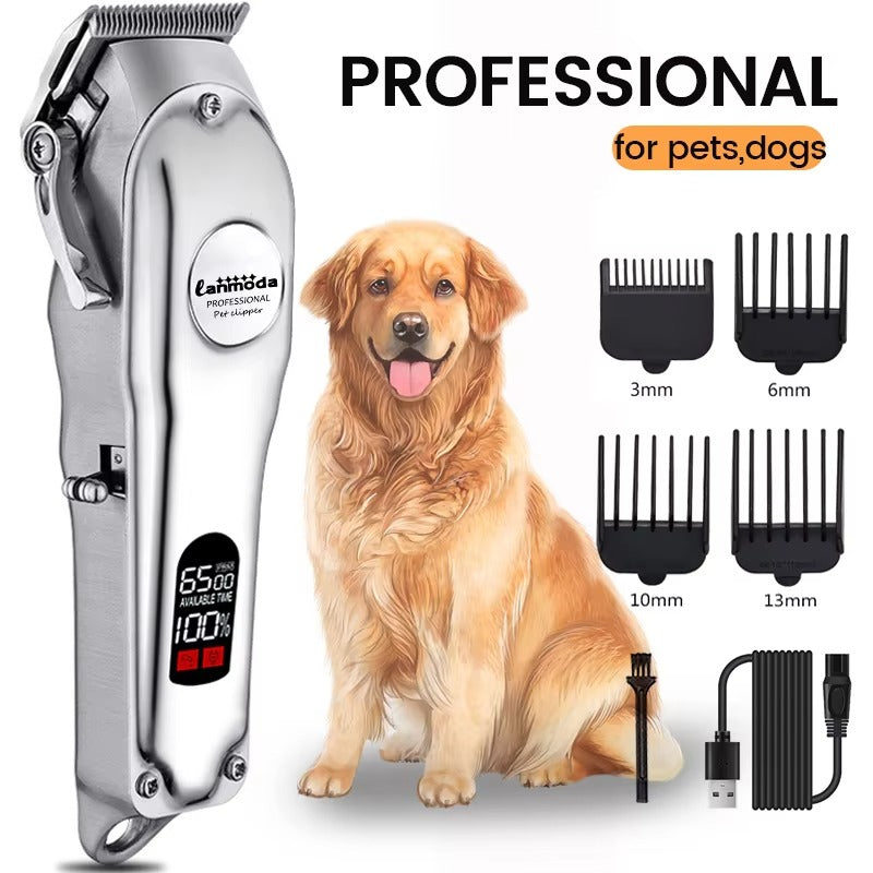 Metal Rechargeable Pet Hair Clipper