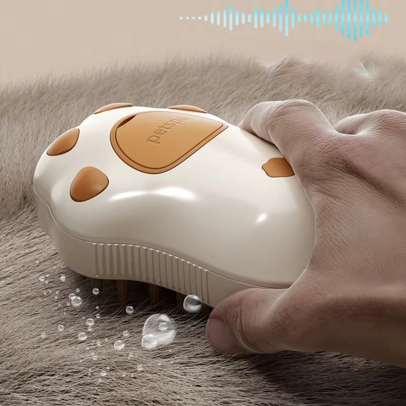 3-in-1 Electric Spray Pet Grooming Brush