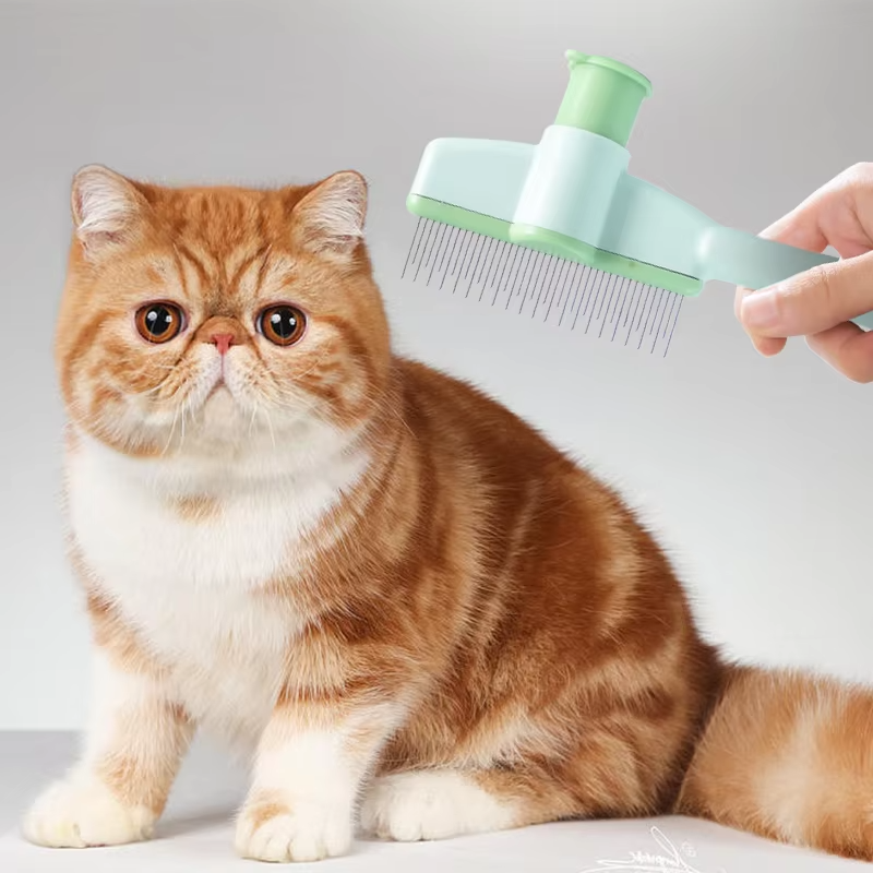 Cat Grooming Massage Brush Combo