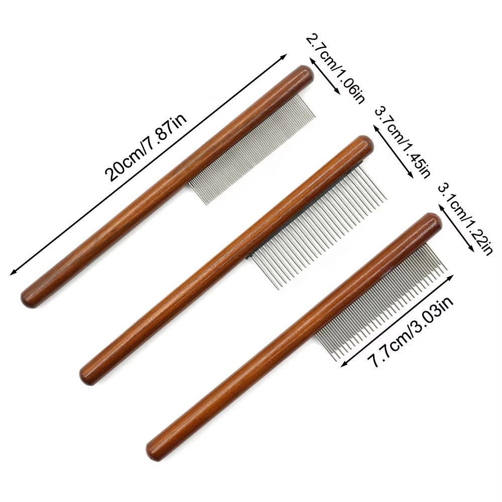 Long Hair Cat Comb for Removing Knots and Floating Hair