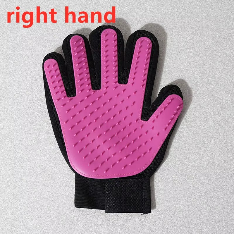 Pet Grooming Glove Hair Remover Brush