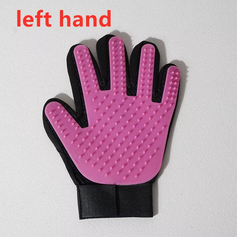 Pet Grooming Glove Hair Remover Brush