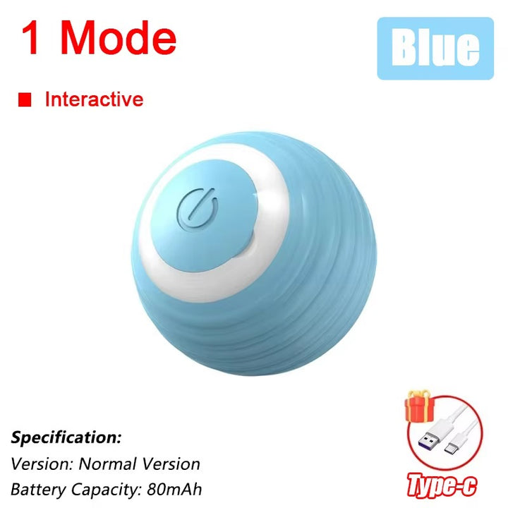 Rechargeable Rolling Ball with Faux Tail