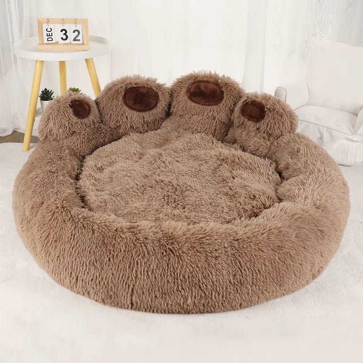 Fluffy Dog Bed: Large Pet Sofa for Dogs and Cats